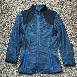 LULULEMON Multicolor Full Zip Jacket Activewear Thumbholes | Women’s Size 4
